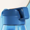550ml Water Bottle with Straw Leak-proof for Kids,blue