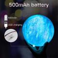 Moon Lamp Kids Night Light Contact and Remote Control Galaxy Light-f
