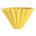 Ceramic Coffee Filter Reusable Filters Coffee Maker V60 Funnel-yellow