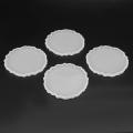 4pcs Silicone Agate Coaster Resin Casting Making Mold,home Decoration