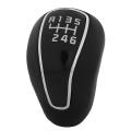 6 Speed Pu Leather Car Mt Gear Shift Knob for Hyundai Ix25 Creta