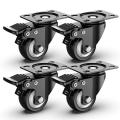 2 Inch Swivel Caster Wheels,heavy Duty Plate Casters (pack Of 4)