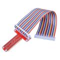 For Rpi Gpio Breakout Expansion Board + 20cm Fc40 40pin Ribbon Cable
