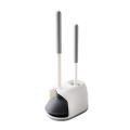 Toilet Plunger and Brush with Holder for Cleaning, 2-in-1 Plunger Set