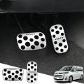 Car Foot Pedal Pads Cover for Toyota Voxy 90 Series 2022 Black