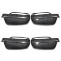 4x Abs Side Rear View Mirror Cover for Bora Golf 4 Iv Mk4 1998-2009