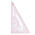 5pcs/set Styling Ruler French Curve Set Cutting Ruler Sewing Tool