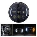 45w 5.75 Inch Motorcycle Headlight Round with Drl Turn Signal Light
