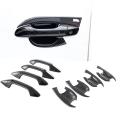 For Kia Sportage Nq5 2021 Carbon Fiber Car Door Handle Bowl Cover