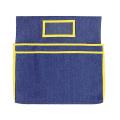 Chairback Pocket Chart with 2 Storage Pocket,for Classroom (yellow)