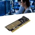 Pci-e M.2 Nvme Adapter Card M.2 M 2280 Solid-state Drive Riser Card