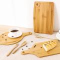 Bamboo Cutting Board for Kitchen, Pizza Fruit Board