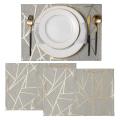 Cloth Placemats for Dining Table Woven Design Place Mats A