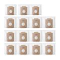 15 Pack Vacuum Dust Bags for Ecovacs Deebot Ozmo T8 Aivi T8 Max