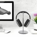Headphone Holder, Earphone Non-slip Holder, Headset Desktop(gray)