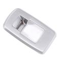 Car Abs Chrome Rear Tail Door Switch Button Cover Trim