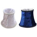 E14 Handmade Lampshade Modern Style Wall Sconce Lamp (dark Blue)