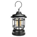 Outdoor Campsite Lantern Cob Camping Light for Camping,black