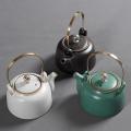 Ceramic Kettle Japanese Retro Teapot Home for Home for Office A
