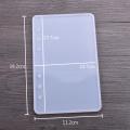 A5 A6 A7 Notebook Cover Silicone Mould for Jewelry Resin Mold Tools
