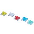 50pc Slim Low Profile Mini Blade Fuse Car 10/15/20/25/30amp Set