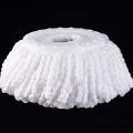 6pcs 360 Spin Mop Replacement Head, Round Shape Microfiber Standard
