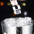 2l Ice Cube Container with Lid and Tong Champagne Cooler Ice Bucket