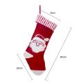 Christmas Stocking, Xmas Fireplace Socks Candy Gift Bag Christmas, C