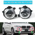 63177317252 Car Led Front Right Fog Lights For-bmw X3 X4 F26 X5