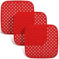 3pcs Non-stick Silicone Air Fryer Mats Reusable for Kitchen 8.5inch