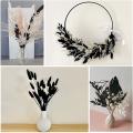 Pampas Grass Decor for Room, Party and Other Space (black and White)