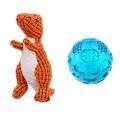 Pet Puppy Dog Squeaky Fetch Ball Toys [meteorites Bouncy Series]