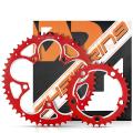 West Biking Road Bicylcle 110bcd 34t 50t Narrow Wide Chainwheel,red