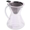 400ml Pour Over Coffee Maker Drip Thicken Glass Percolators