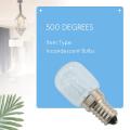E14 High Temperature Bulb 500 Degrees 25w Halogen Bubble Oven Bulb
