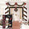 Christmas Garden Flag Double Sided,outdoor Decor for Outside Front, C