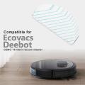 100pcs Mopping Pads for Ecovacs Deebot Ozmo T8 T9 Aivi N8 Pro+ Parts