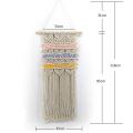 Macrame Wall Bohemian Tapestry with Tassel for Wedding Decoration