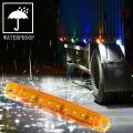 30x Red Amber White 9 Led Side Marker Lights for Truck Trailer Lorry