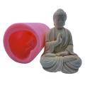 Buddha Design 3d Silicone Candle Mold Cast Mould Large Size B