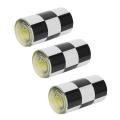 3 Inch Black/white Checkered Decal Tape Car Motorcycle Bike Sticker