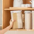 Food Storage Container Pasta Rice Storage Jars Home Kitchen (green)