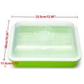 Seed Sprouter Tray with Lid Bpa Sprout Grower Sprouting Seeds Tray