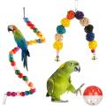 15 Packs Bird Parrot Toys, Bird Toys Parrot Swing Toys