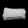 Cable Ties Wraps / Zip Ties, White 200pcs 150mmx3mm