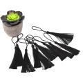 100pcs Black Bookmark Tassels for Jewelry Making, Diy Projects