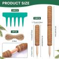10 Pack Moss Rods,16 Inch Spiral Moss Rods for Plant,plant Stick