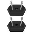 Wall Skateboard Hanger for Skateboard Deck Display and Storage,black