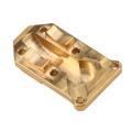 For Axial Scx24 1/24 Rc Car 2pcs Brass Diff Cover Housing Front Rear