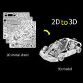 3d Puzzle Model Kit Adult Model Racing Collection Model Toy
